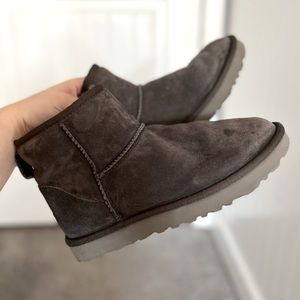Charcoal Grey Mini Uggs